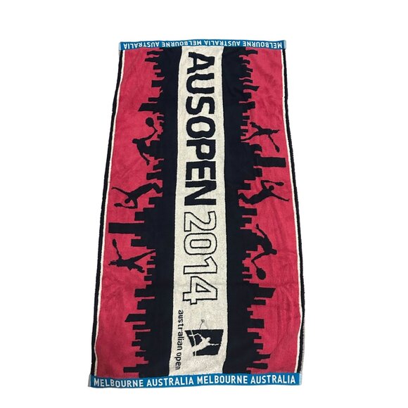 AUSTRALIAN OPEN 2014 Full Size Beach Towel NEW - Picture 1 of 5